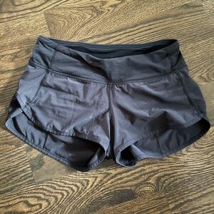 Lululemon Black Running Short
